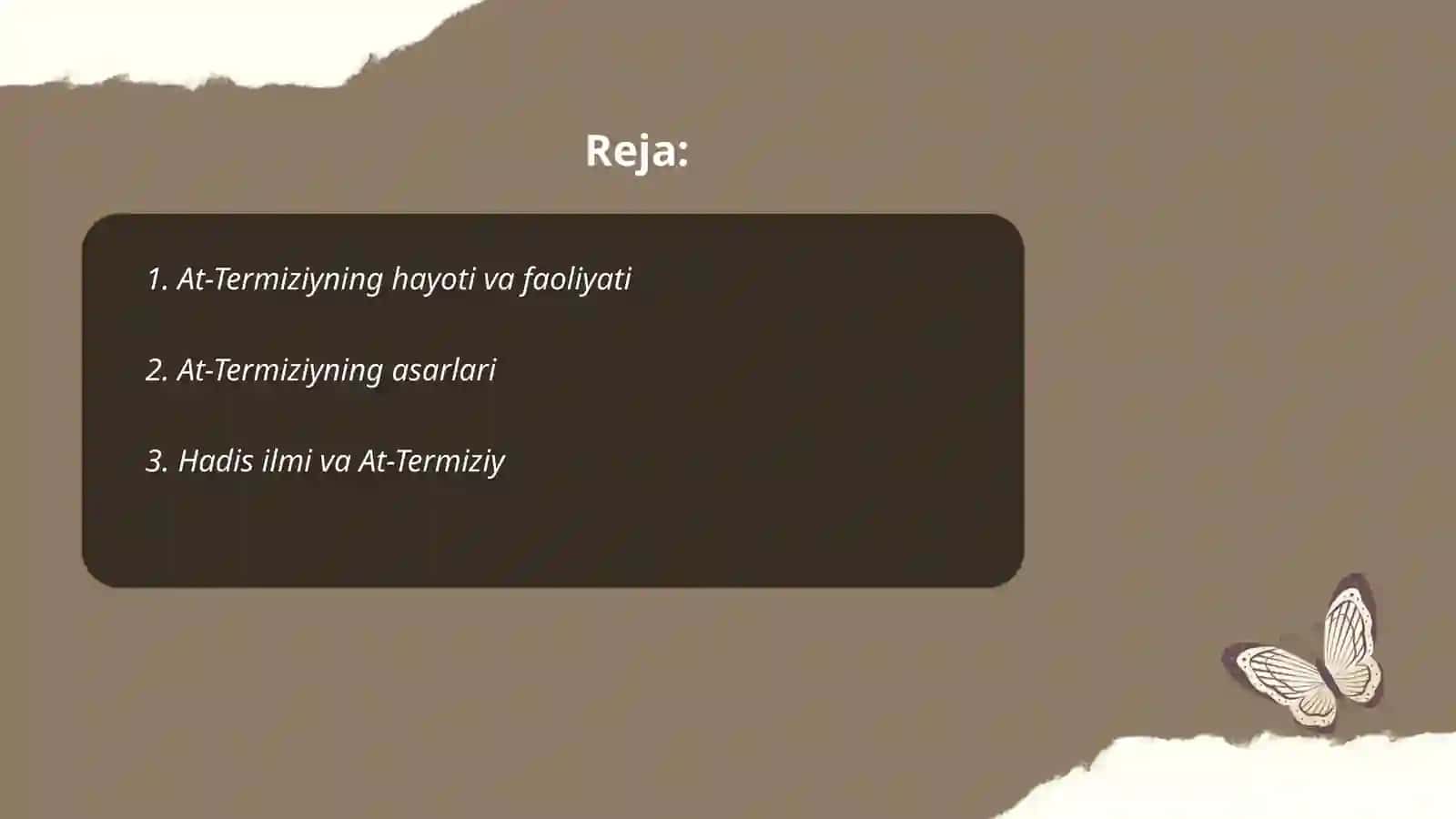 At-Termiziyning ilmiy merosi 2