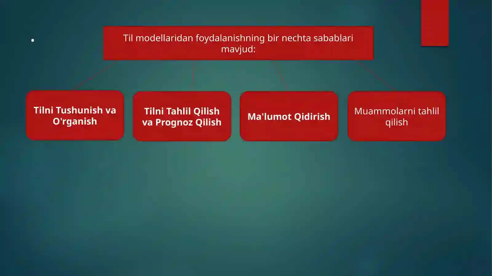 Ma'lumot olish uchun til modellaridan foydalanish (N-gramm, Neyron til modellari) 2