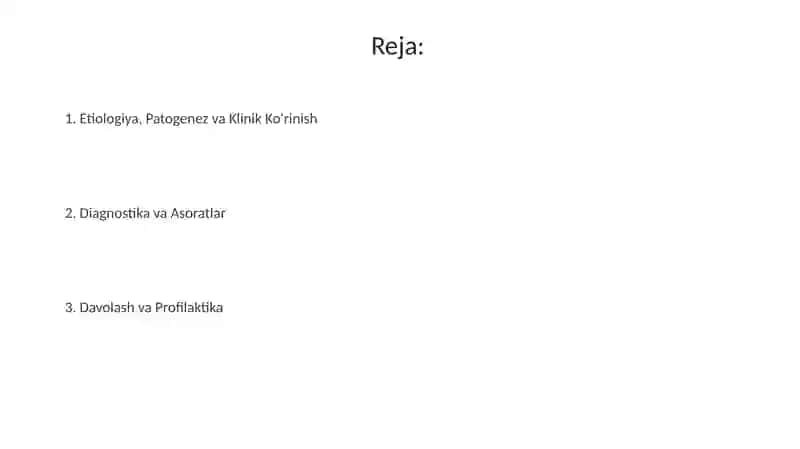 O'tkir revmatik isitma 2