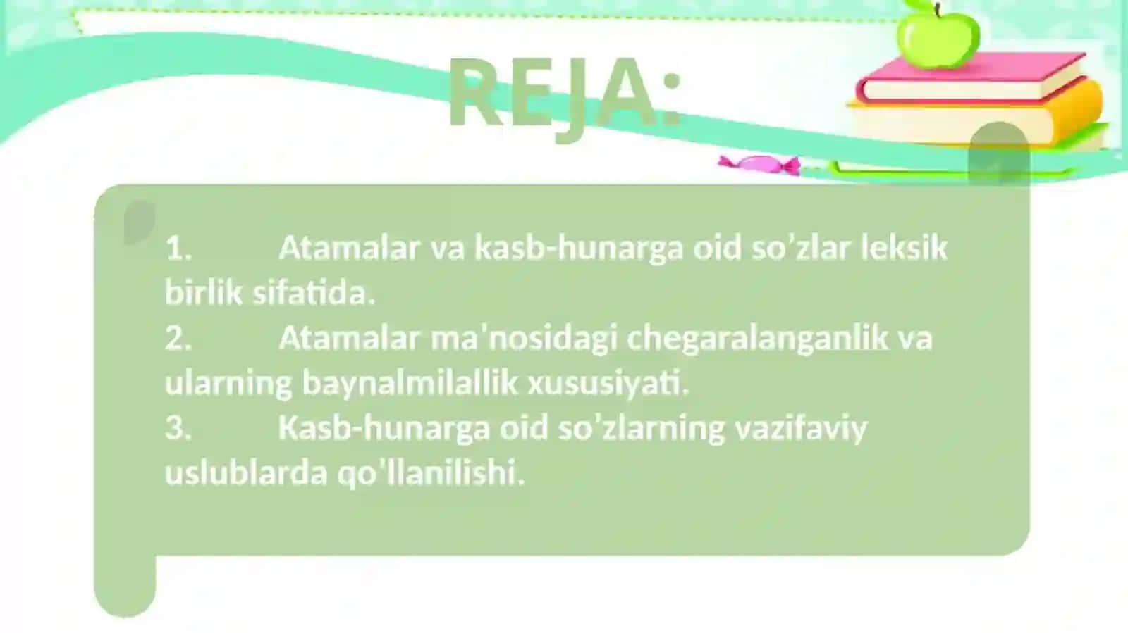 Atamalar va ularning turlari 2