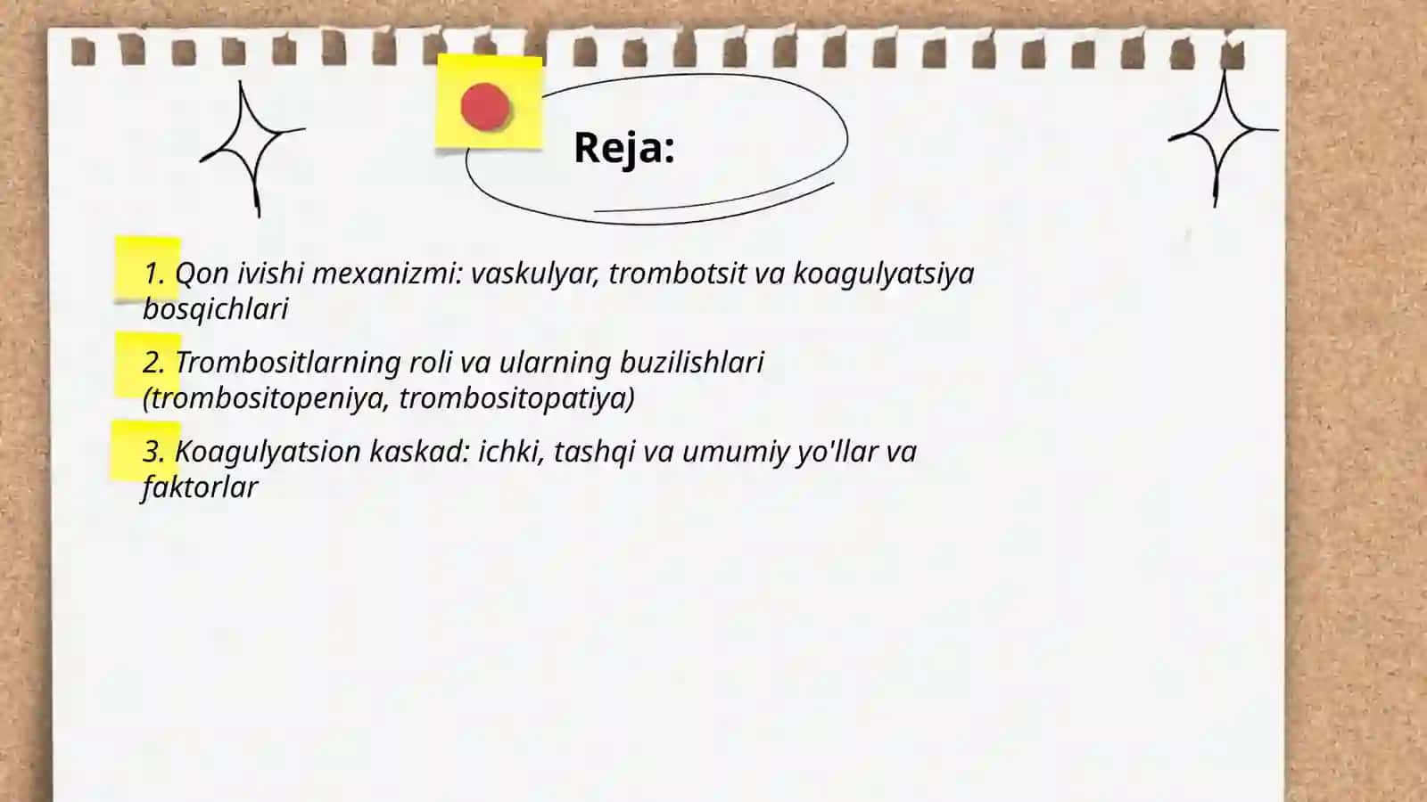 Qon ivishi 2