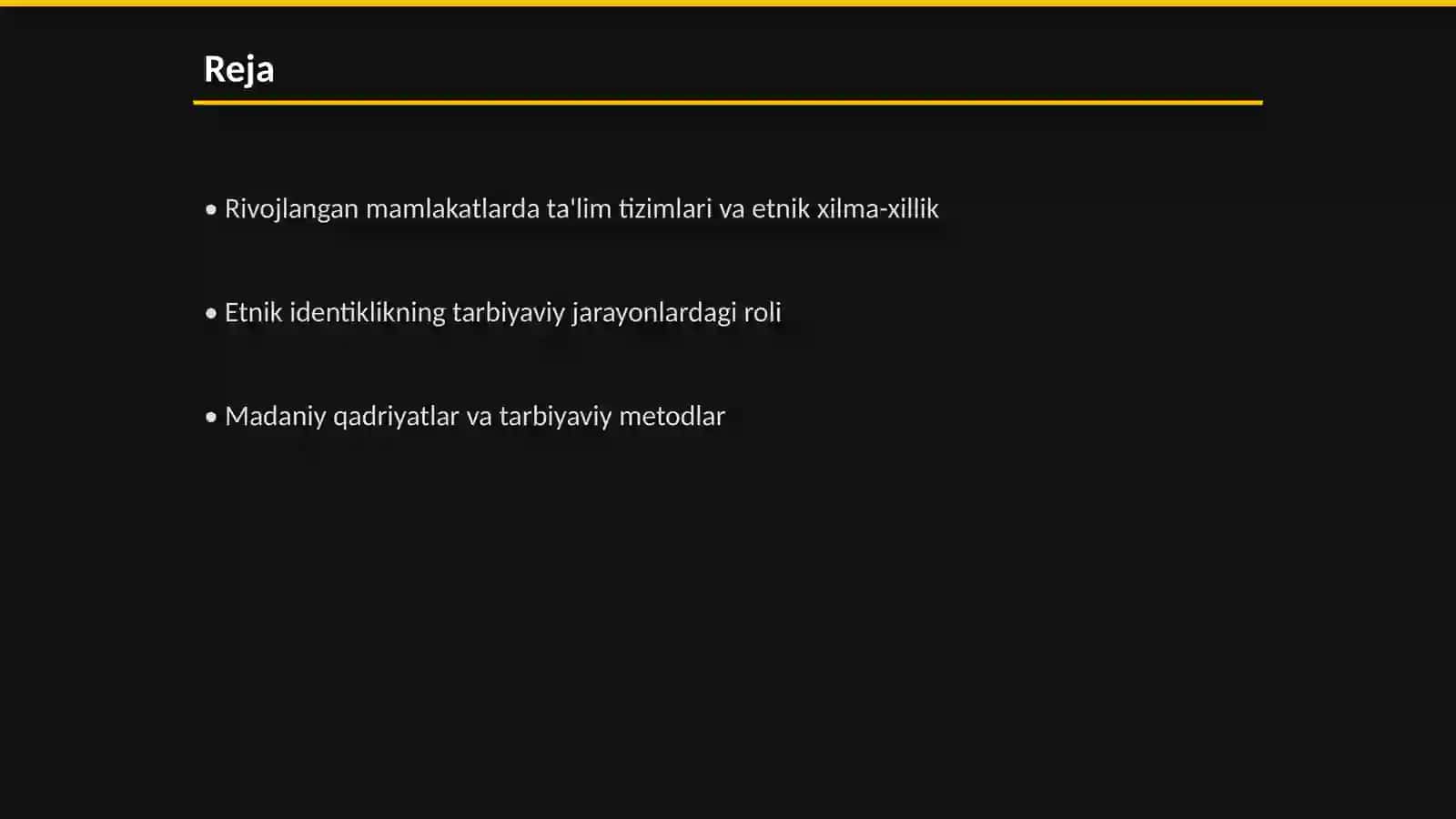 Jahonning rivojlangan mamlakatlarida tarbiyaviy jarayonlarning etnik xususiyatlari 2