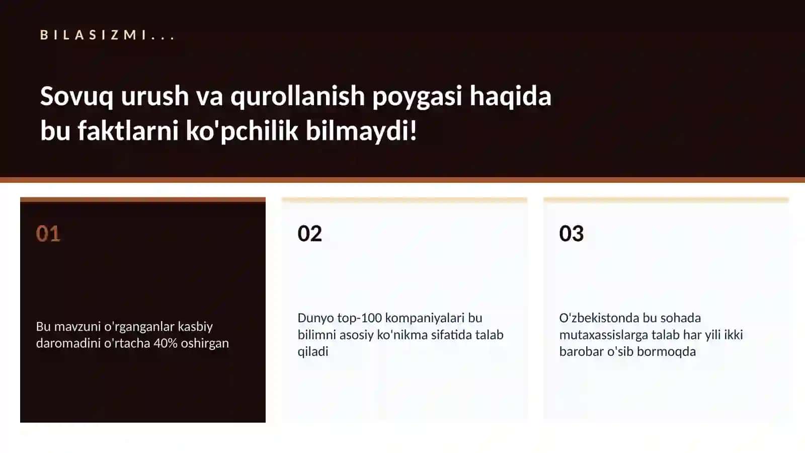 Sovuq urush va qurollanish poygasi 2