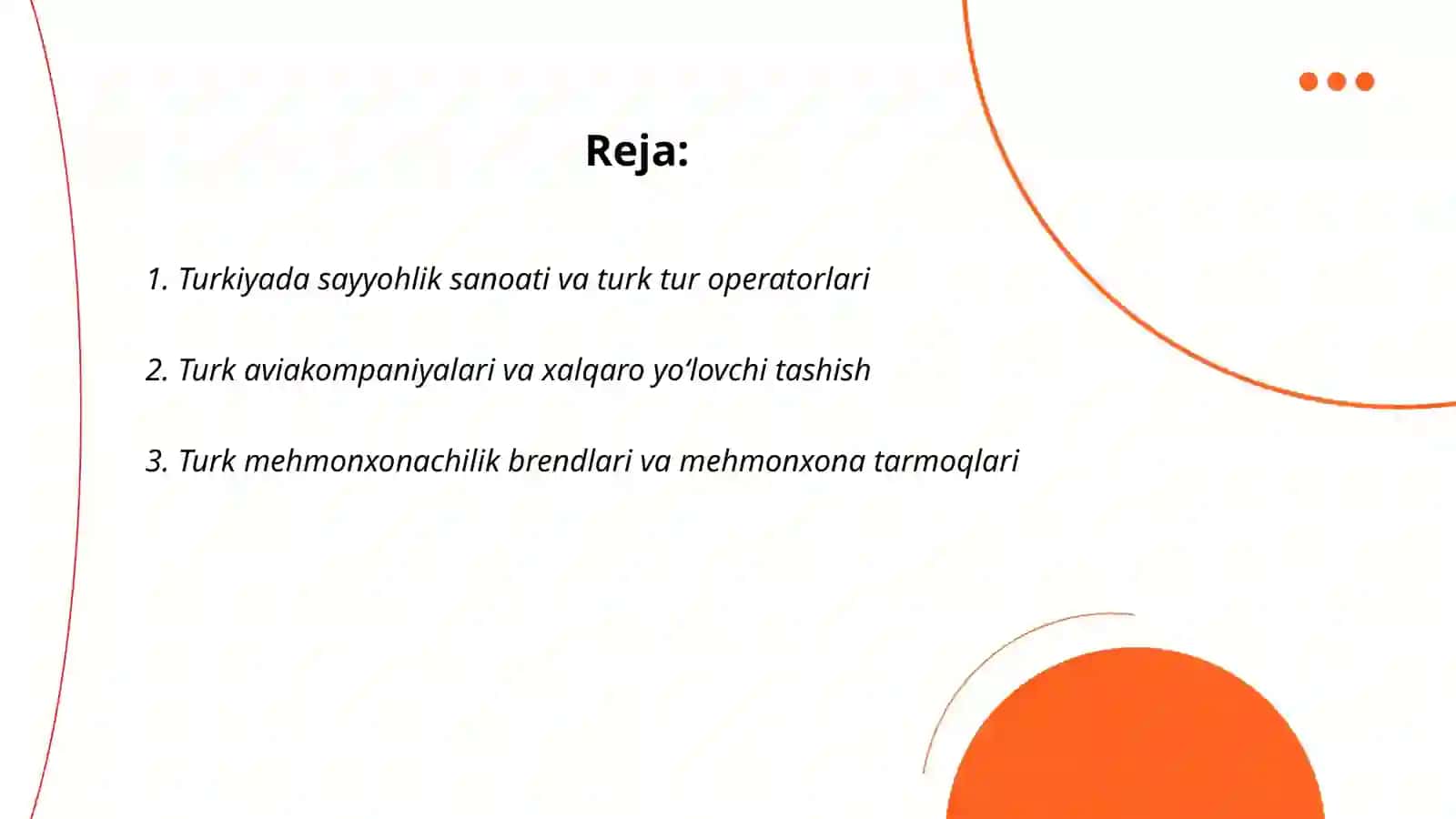 Turizm va turk firmalar 2