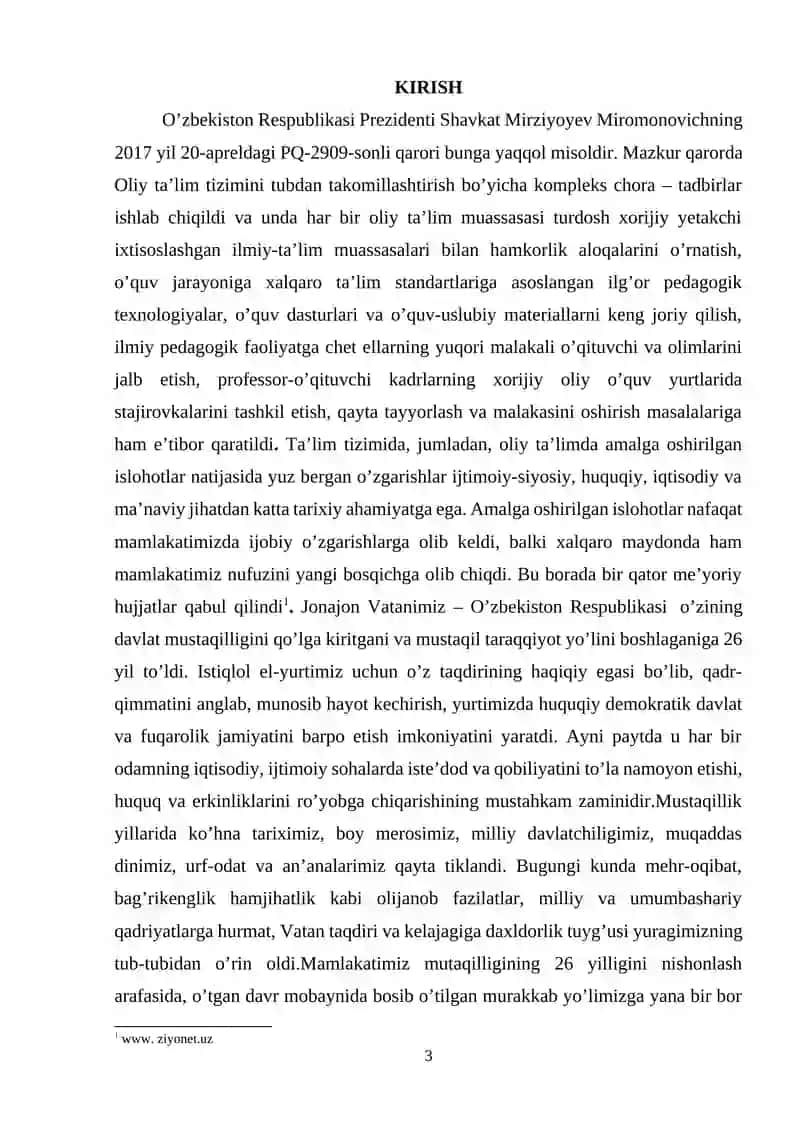 Davlat ramzlariga mehr uyg’otishga doir talablarni tashkil etish 2