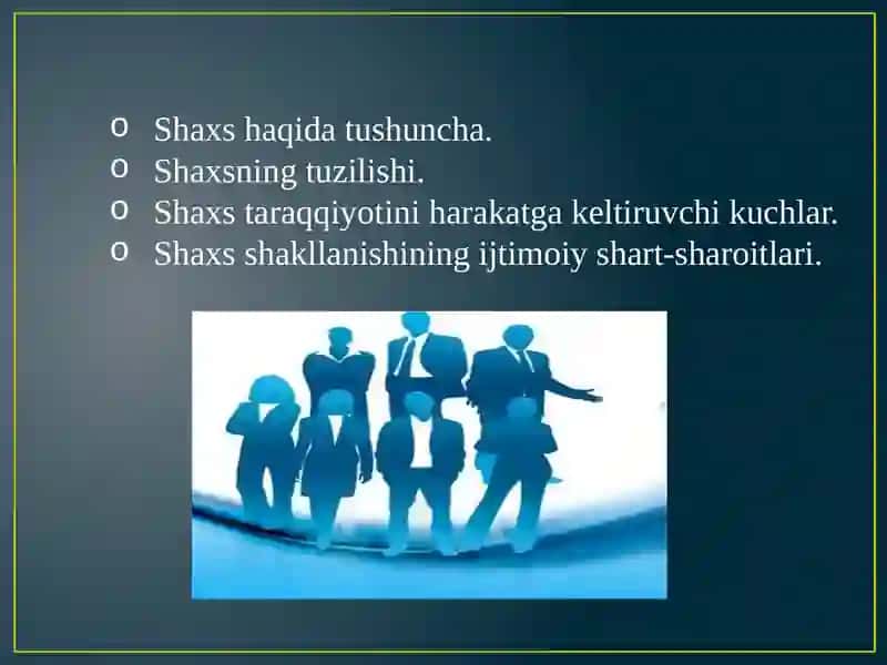 SHAXS RIVOJLANISHI VA SHAKLLANISHINI HARAKATGA KELTIRUVCHI KUCHLAR VA SHART SHAROITLAR 2