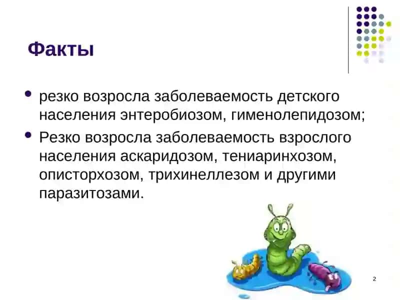 Диагностика, лечение и профилактика гельминтозов 2