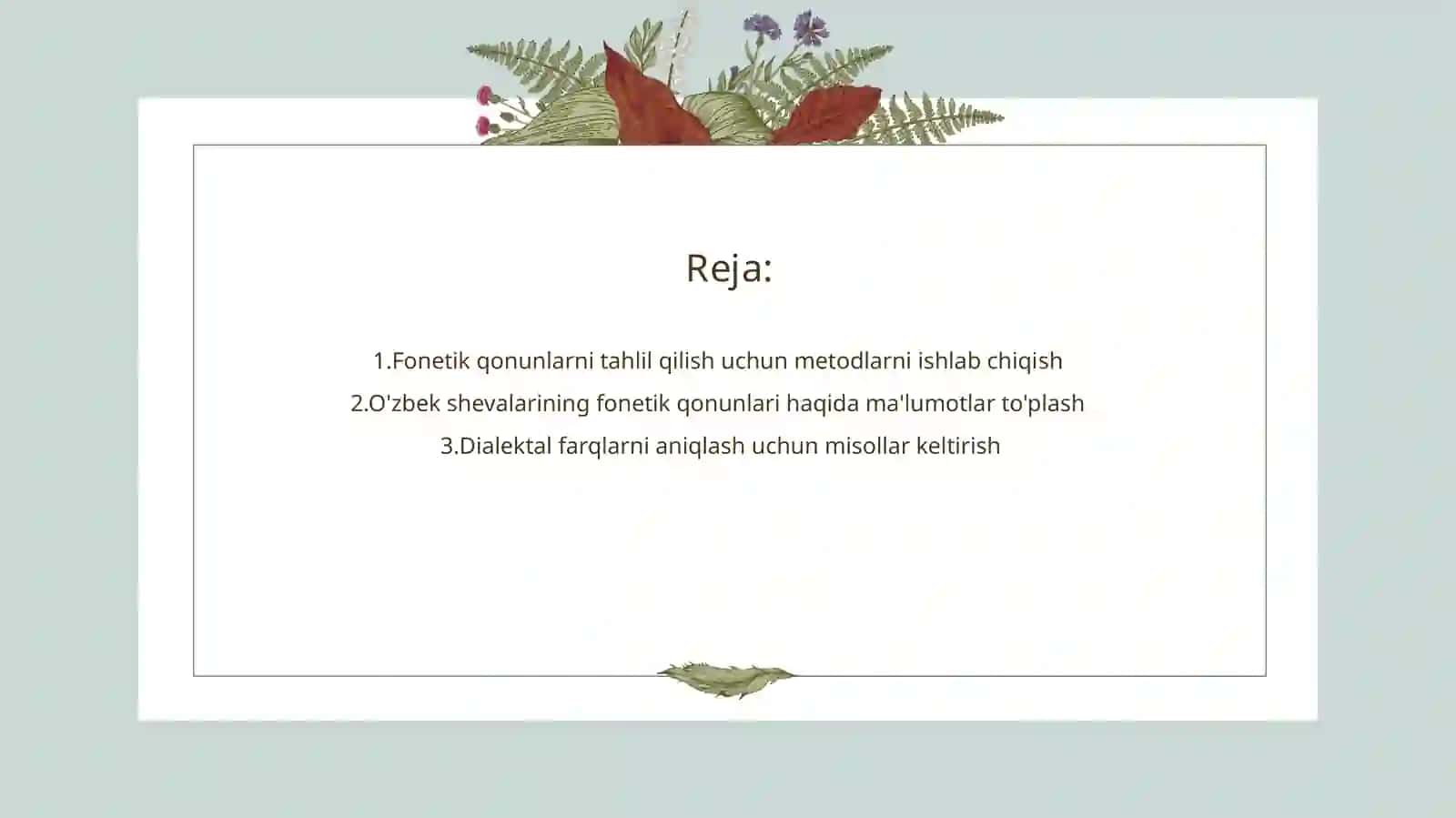 Òzbek shevalarining fonetik qonunlari 2