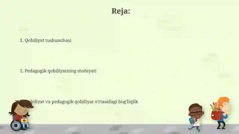 Qobiliyat va pedagogik qobiliyat haqida tushuncha 2