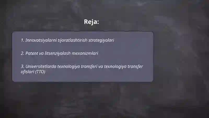 Tijoratlashtirish mexanizmlari 2