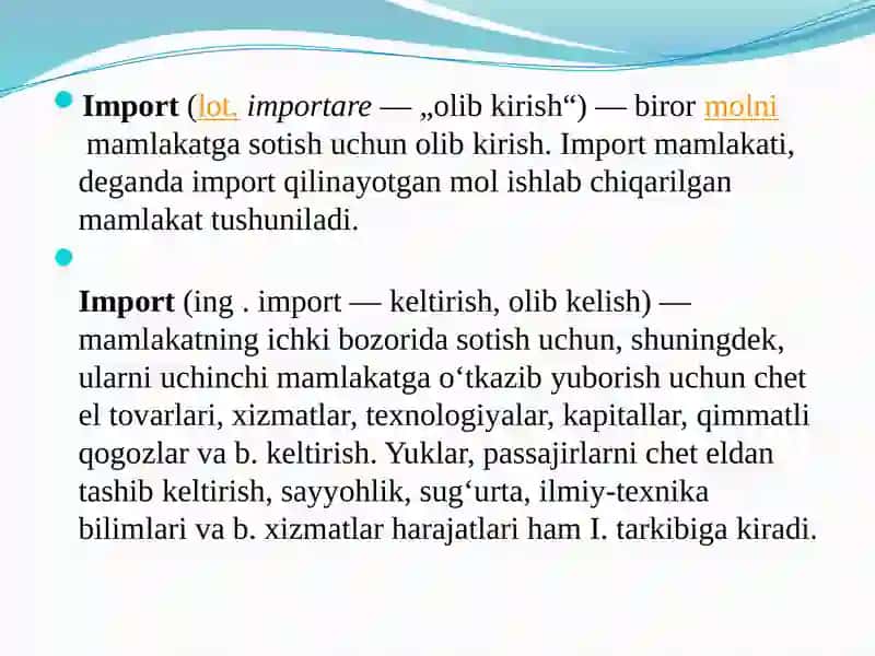 Xalqaro bojxona xamkorligi 2