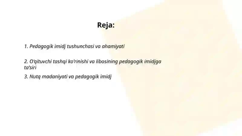 Pedagogik imidj 2