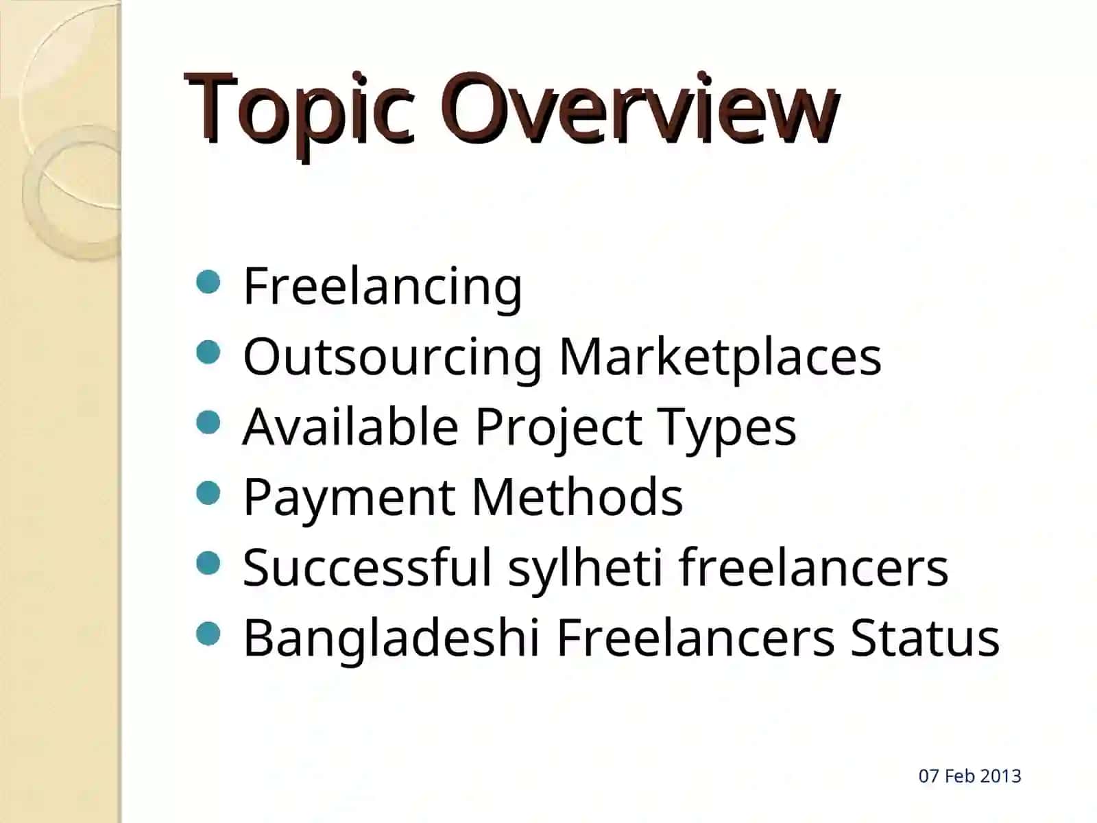 Freelancing 2