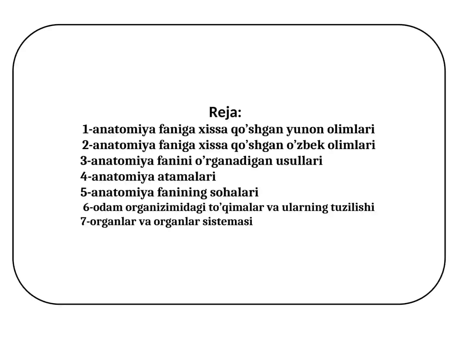 Аnatomiya fanining tarixi 2