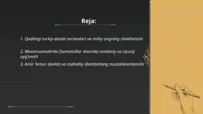 Oʻzbekistonda mustaqillik gʻoyalarining tarixiy asoslari 2