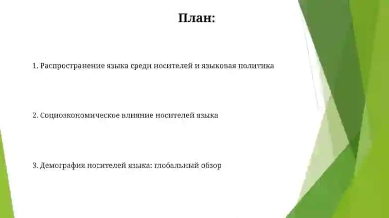 Носитель языка в демографической структуре 2