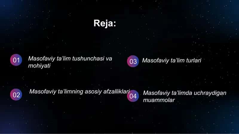Masofaviy ta’lim tushunchasi va mohiyati 2
