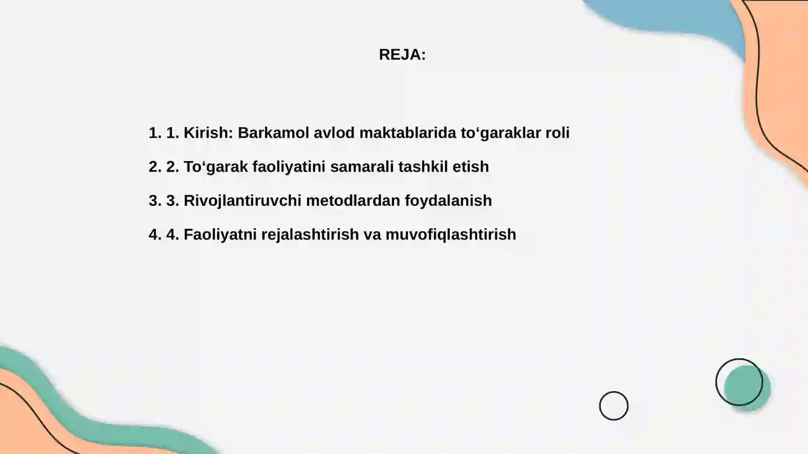 Barkamol Avlod Bolalar Maktablarida To'garak Faoliyatini Samrali Boshqarish va Natijadorligini Baholash Usullari 2