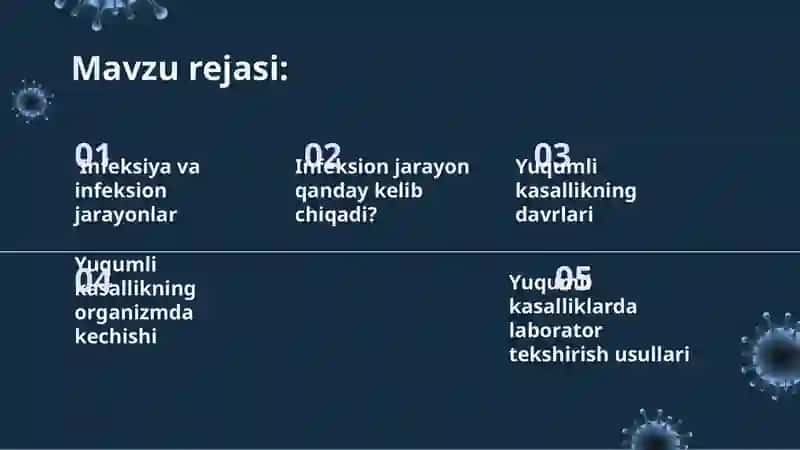 Infeksiya va infeksion jarayonlar 2