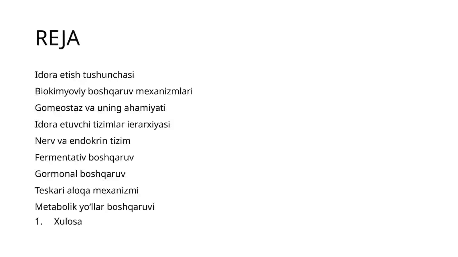 Idoraetishning umumiy tomonlari va idora etuvchi tizimlari arxeyasi 2