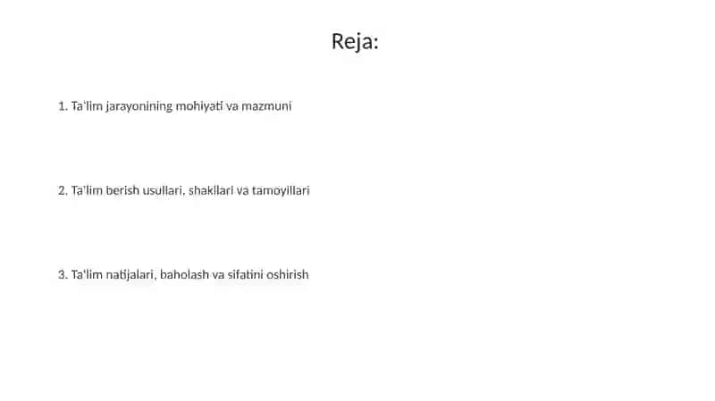 Tarbiya jaryonini mohiyati va mazmuni 2