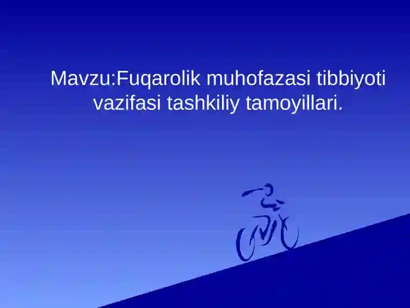 Fuqaro muhofazasi tibbiyoti, vazifasi, tamoyillari 2