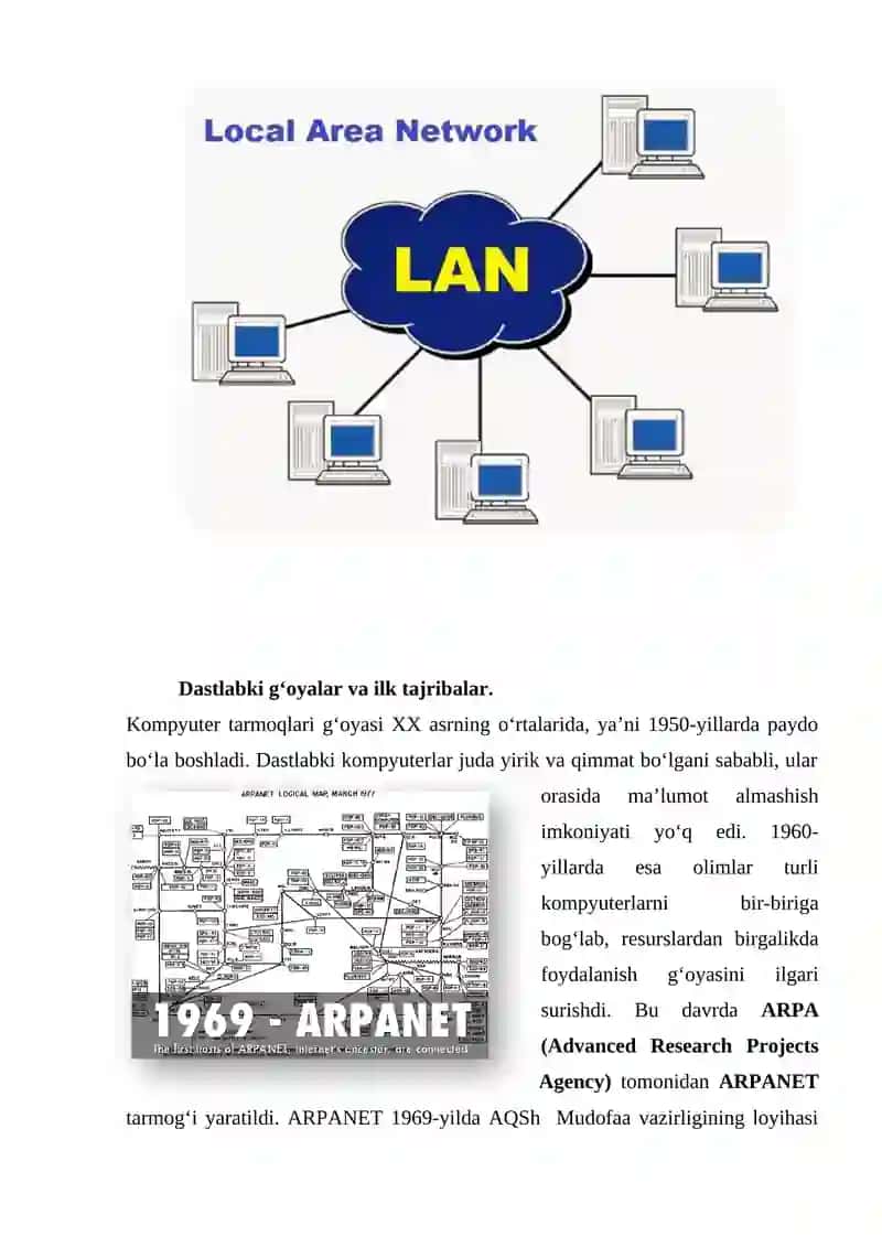 Lokal tarmoq texnologiyalari: Ethernet, Fast Ethernet 2