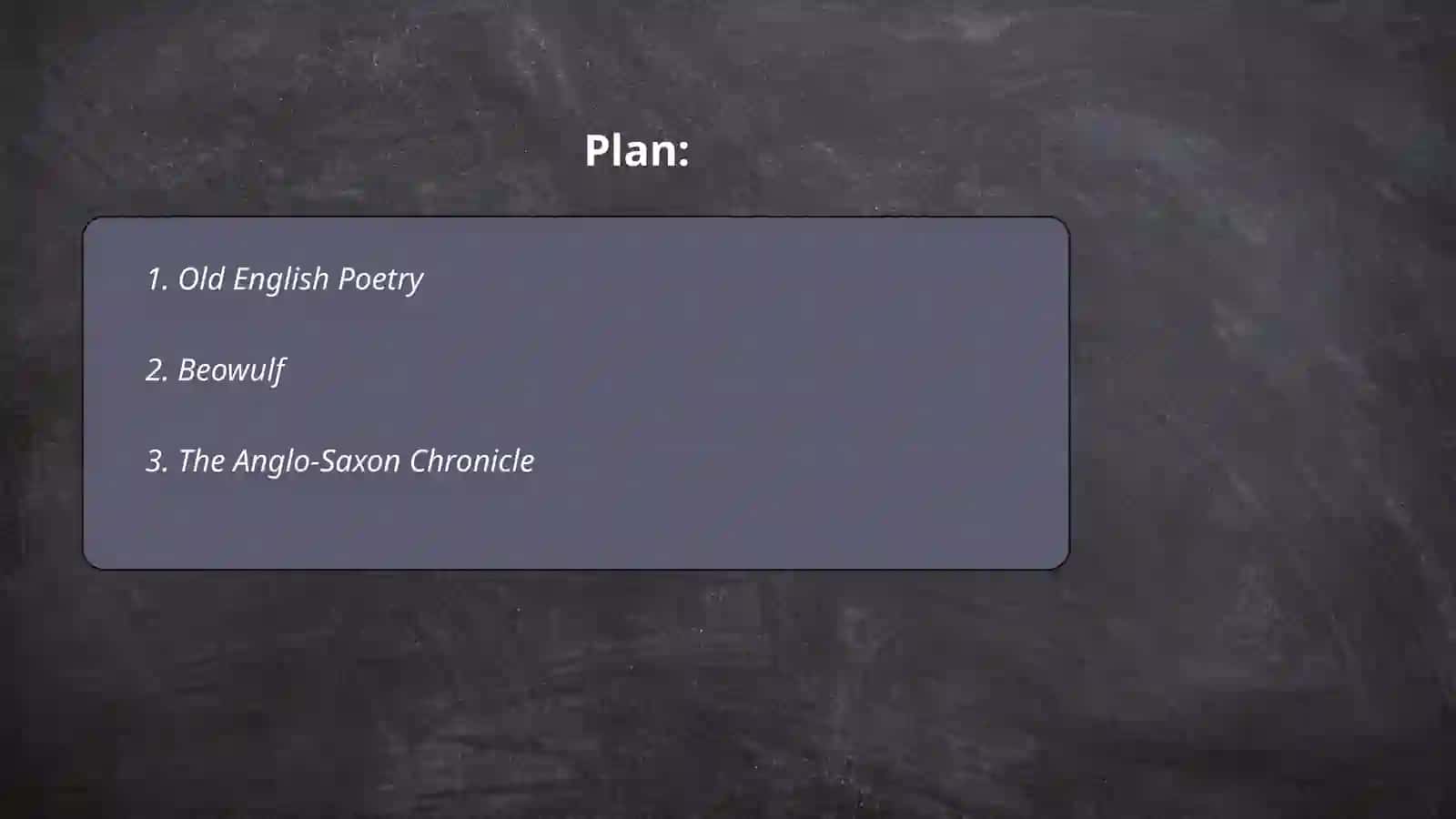 The 7th-13 centure of English literature 2