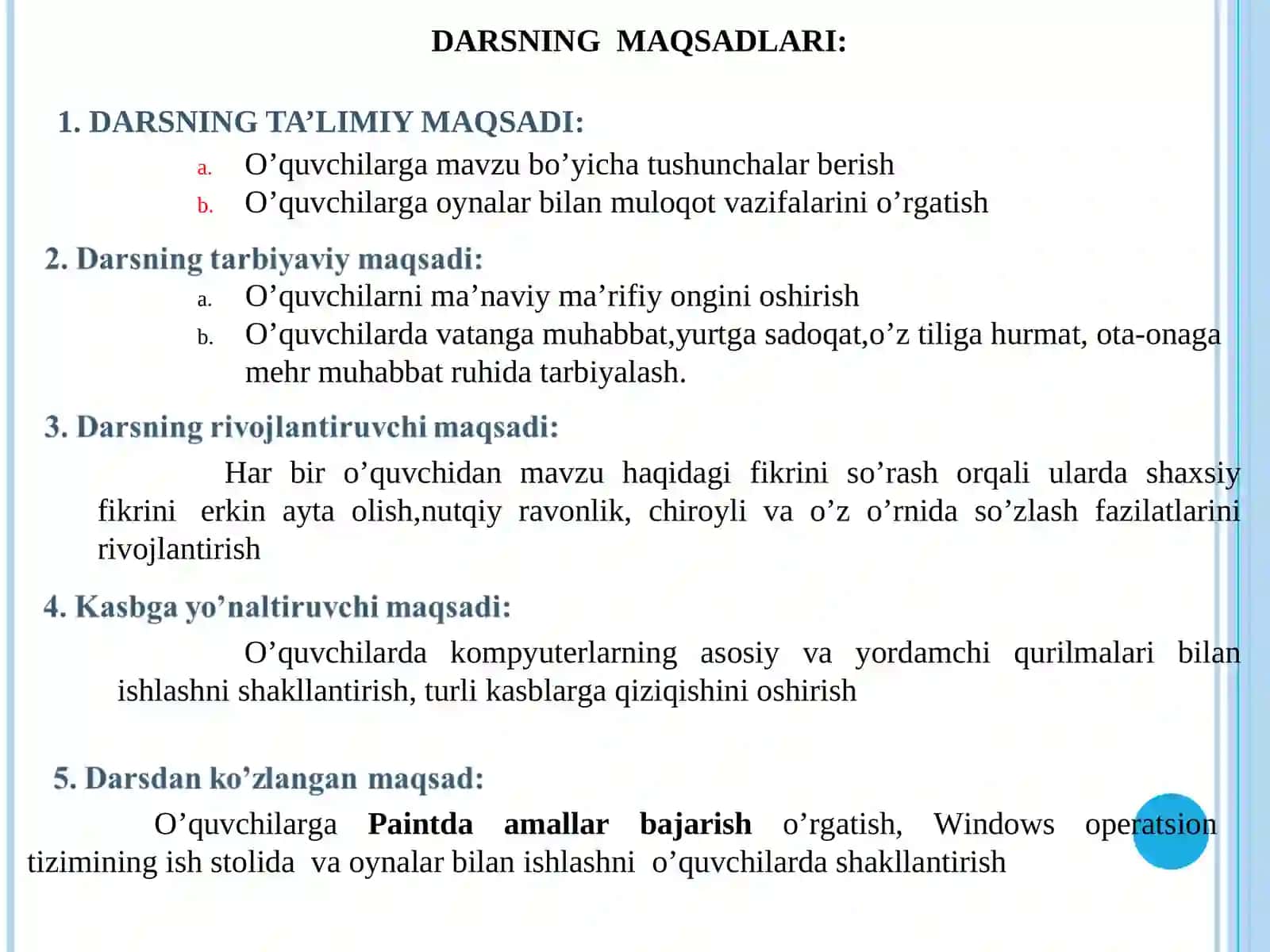 Paintda amallar bajarish 2
