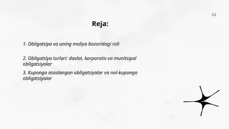 Obligatsiyalar moliya bozorining muhim instrumenti 2