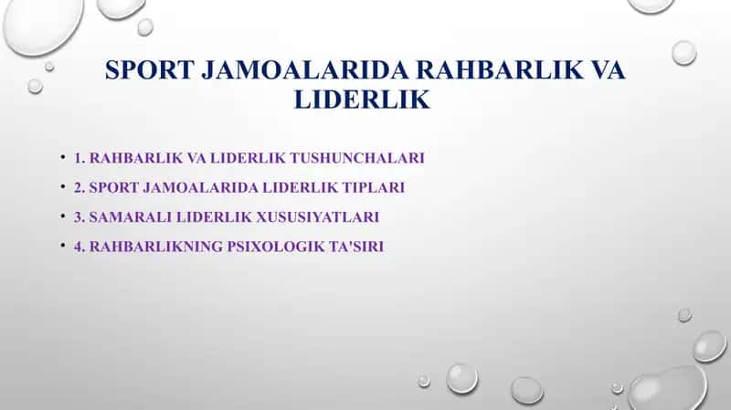 Rustamova Diyoraxonning Sport psixologiyasi taqdimoti 2