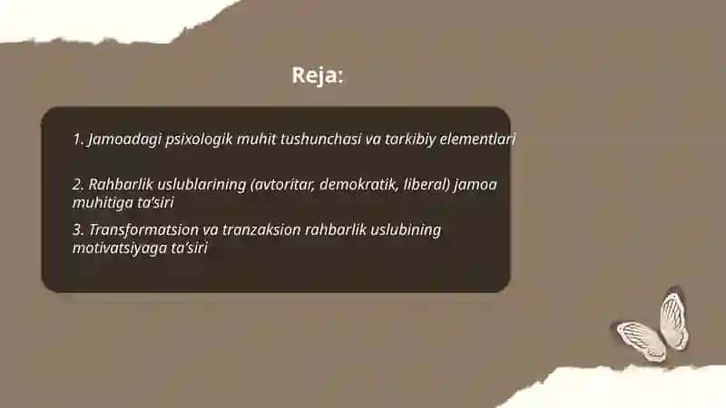 Tashkilotchilik qobiliyati psixodiagnostikasi 2