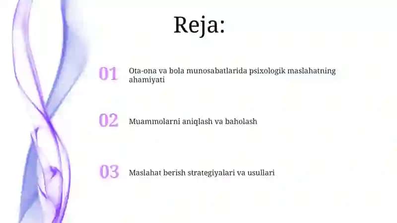 Ota-ona va farzand munosabatlarida psixologik maslahat berish 2
