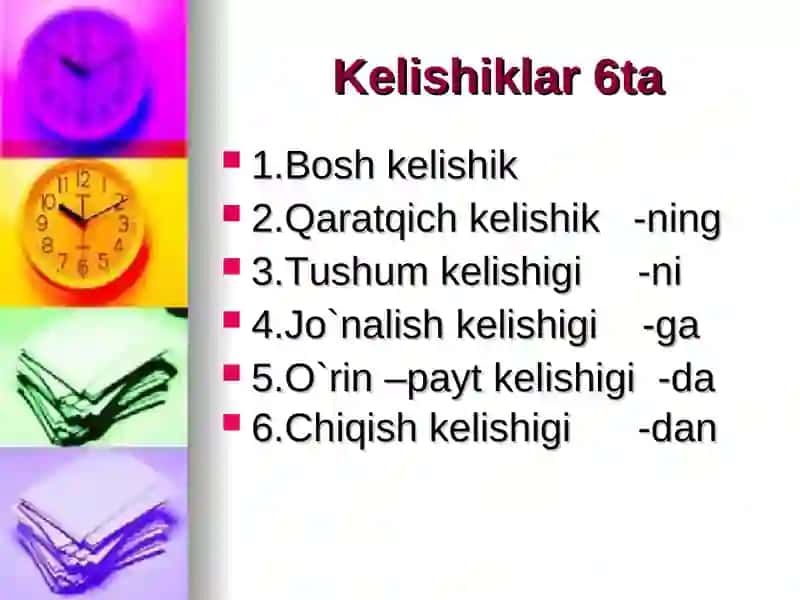 Kelishiklar 2