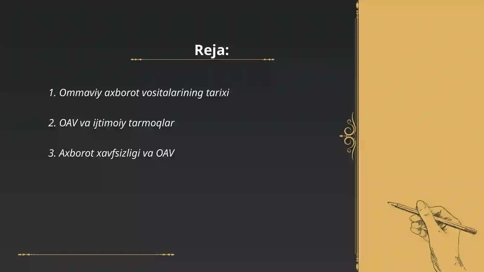 Ommaviy axborot vositalari 2