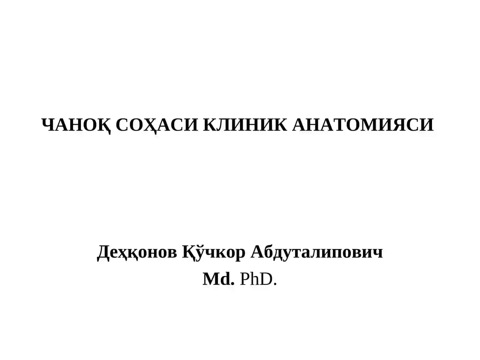 Клиническая анатомия области таза 2