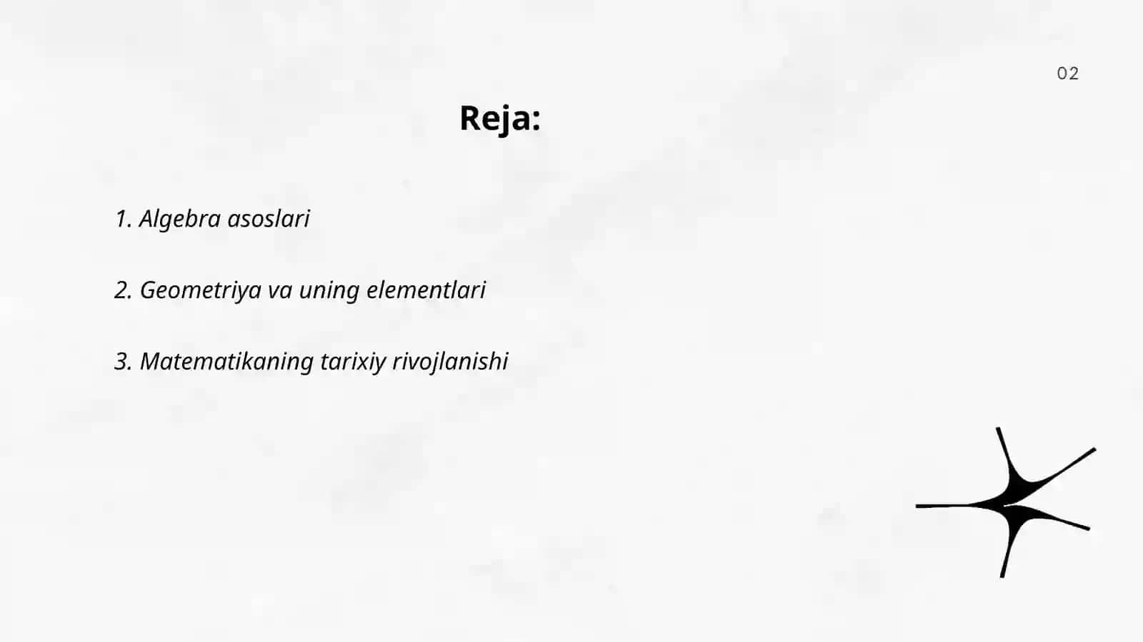 Matematika haqida tushuncha 2