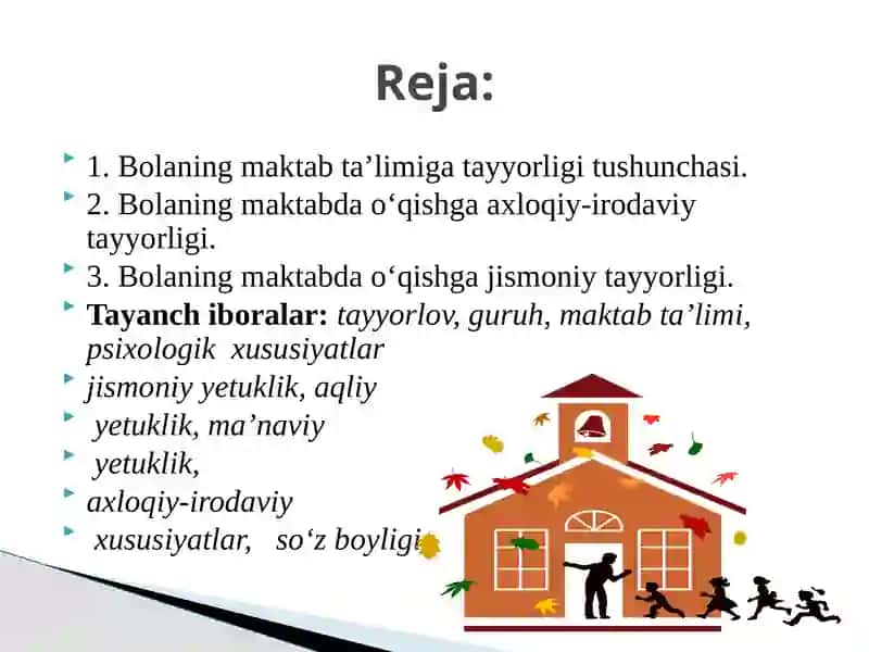 Maktabgacha yoshdagi bolalarning maktab ta’limiga jismoniy jihatdan tayyorlash 2