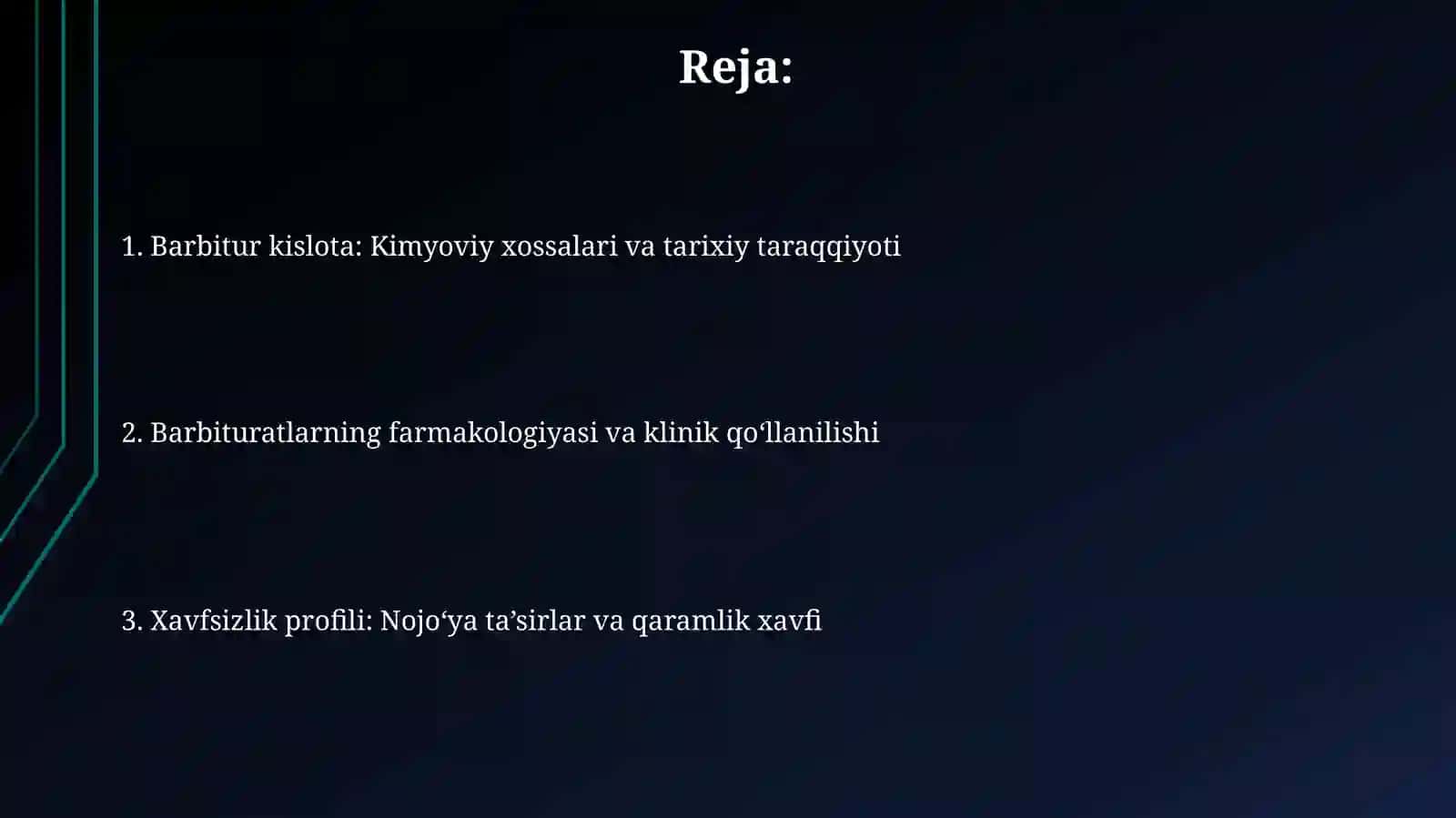 Barbitur kislota: Kimyoviy xossalari va tarixiy taraqqiyoti 2