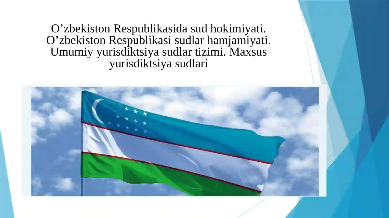 O’zbekiston Respublikasida sud hokimiyati 2