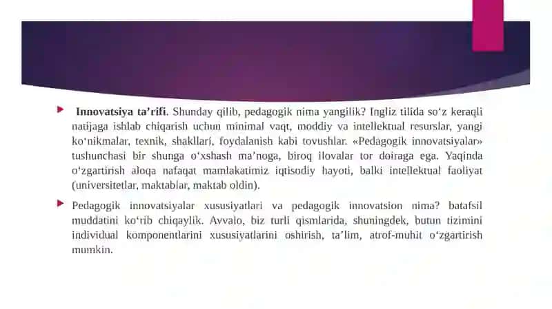 BOSHLANG‘ICH TA’LIMDA INNOVATSION JARAYONLAR 2