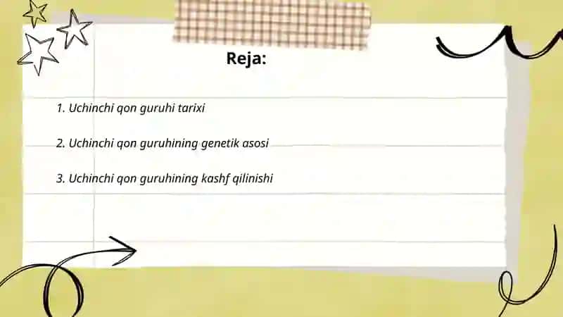 Uchinchi qon guruhi va uning tarkibi 2