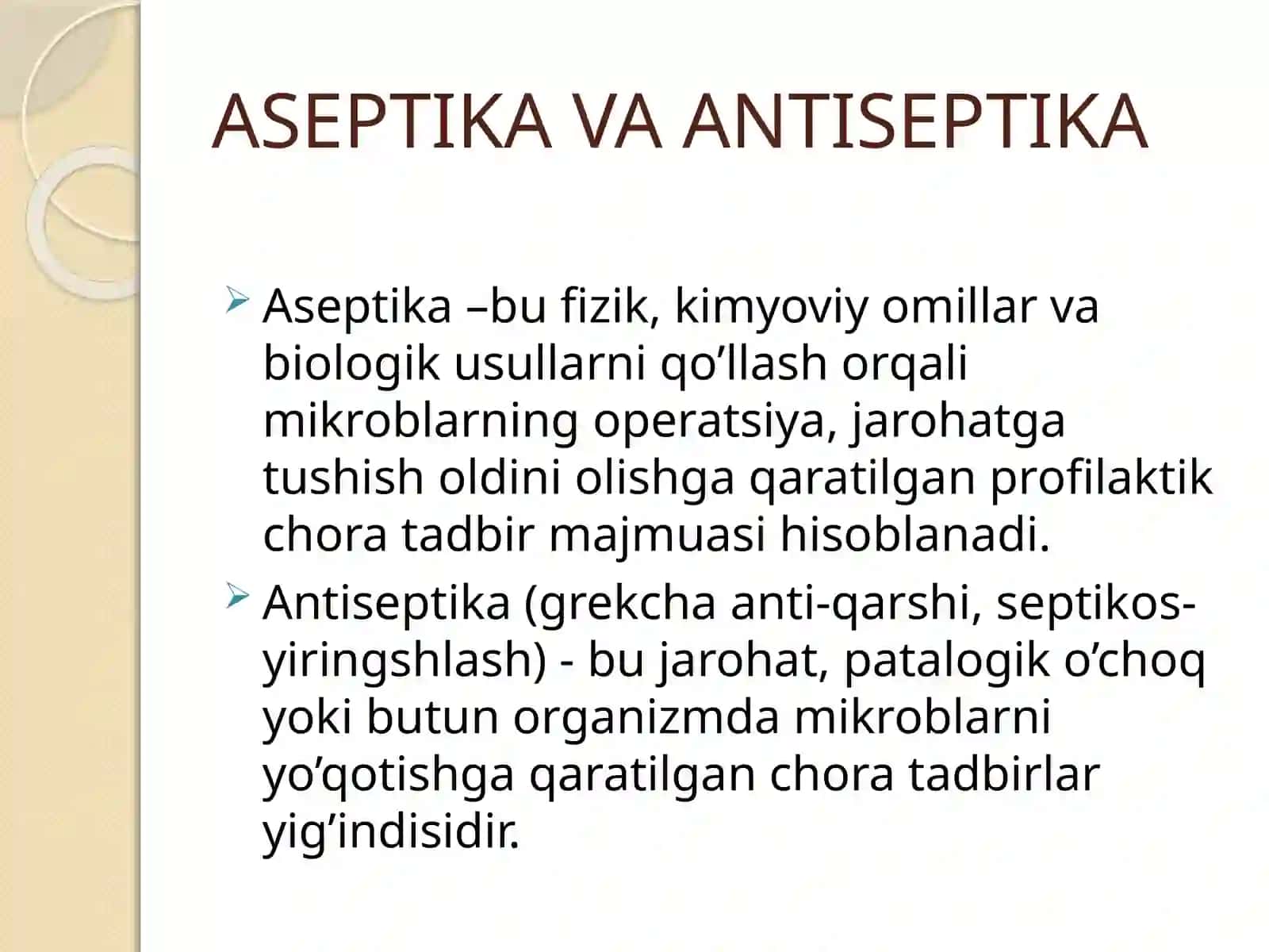 JARROH QO’LIGA VA OPERATSION MAYDONGA ISHLOV BERISH 2