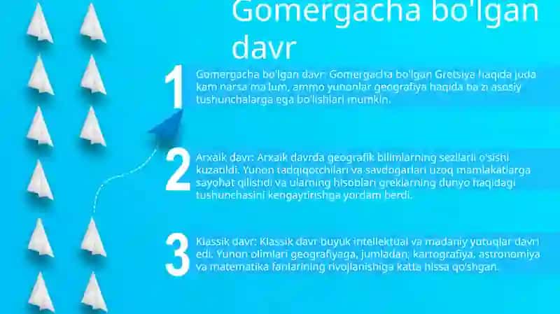 Qadimgi Gretsiyada Geografiyaning Rivojlanishi Haqida MaʼLumot Bering 2