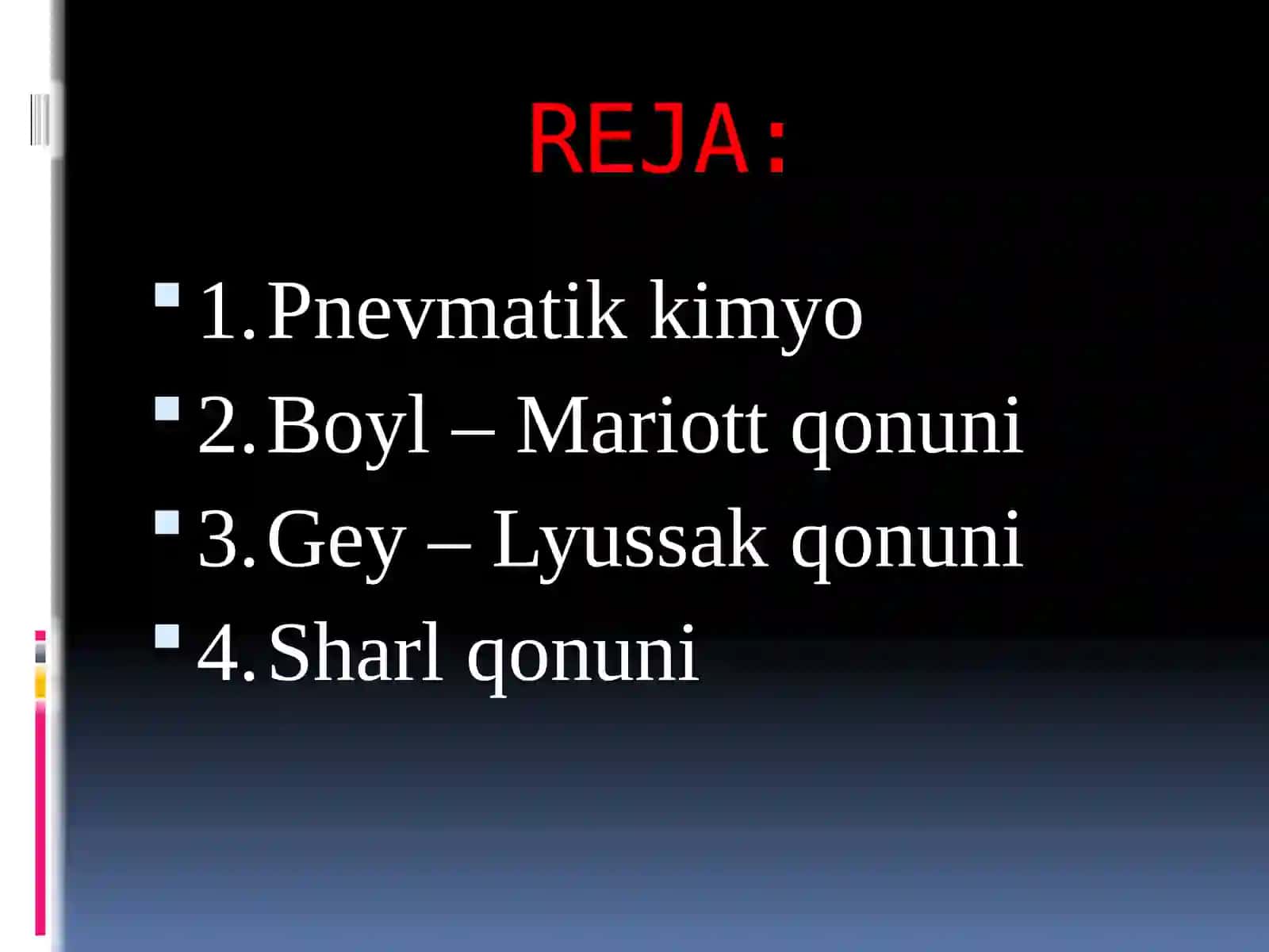 PNEVMATIK KIMYONING RIVOJLANISHI 2