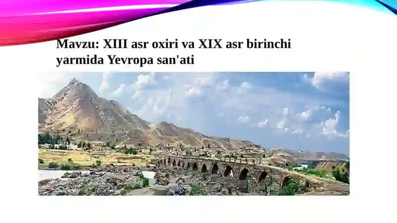 XIIIasroxirivaXIXasrbirinchiyarmidaYevropasan'ati 2