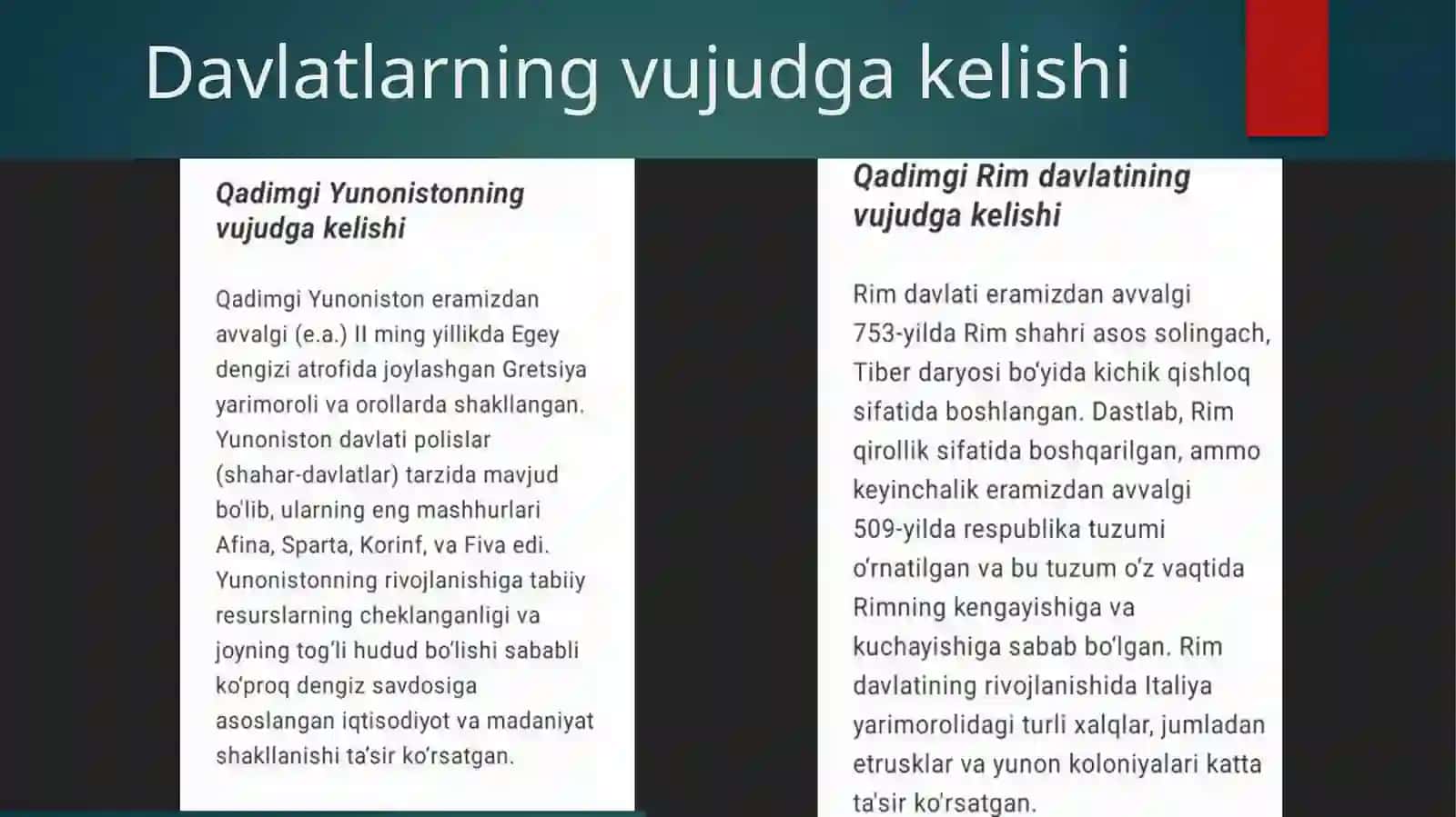 Davlat va huquq tarixi 2