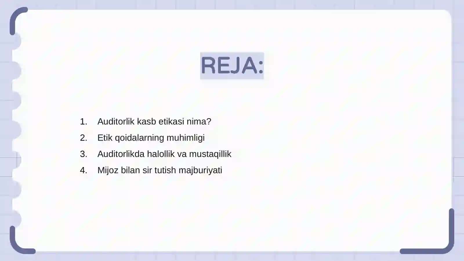 Auditorlik kasb etikasi 2