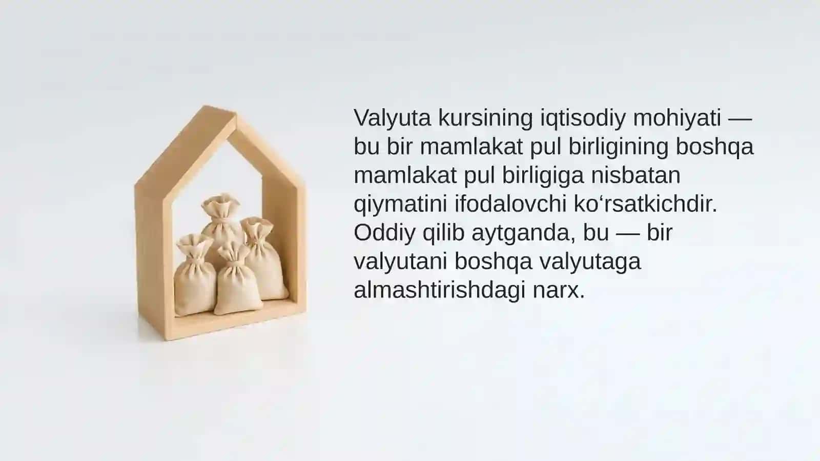 Valyuta kursining iqtisodiy mohiyati 2