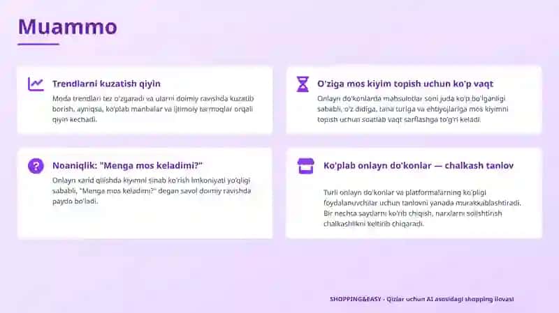 AI asosida shaxsiylashtirilgan shopping ilovasi 2